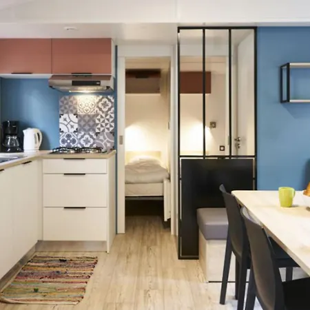 캠프장 Mobil-home - 6 Pers., Animaux Ok - Api-1-52-2917 *